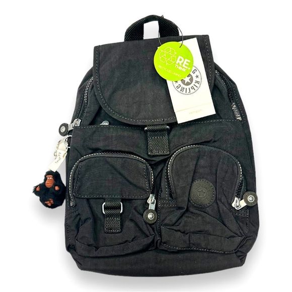 NWT Kipling Lovebug Small Backpack in “Black Tonal” - Picture 3 of 5